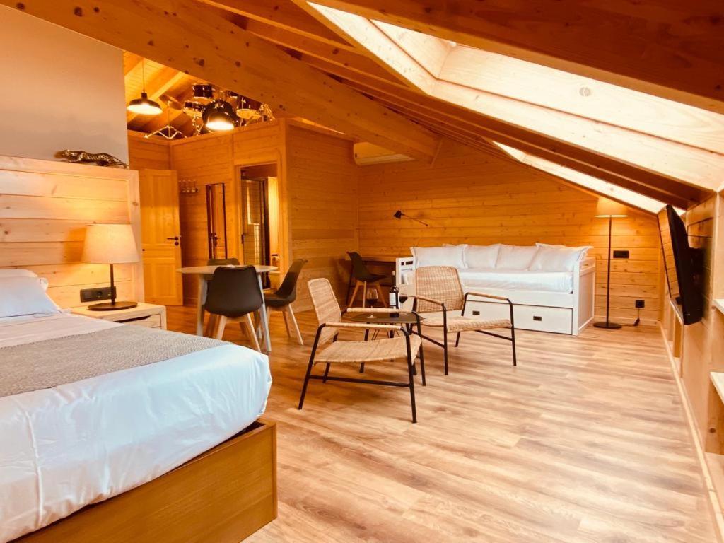 Apartamentos La Casina De Los Musicos Pola de Siero ภายนอก รูปภาพ
